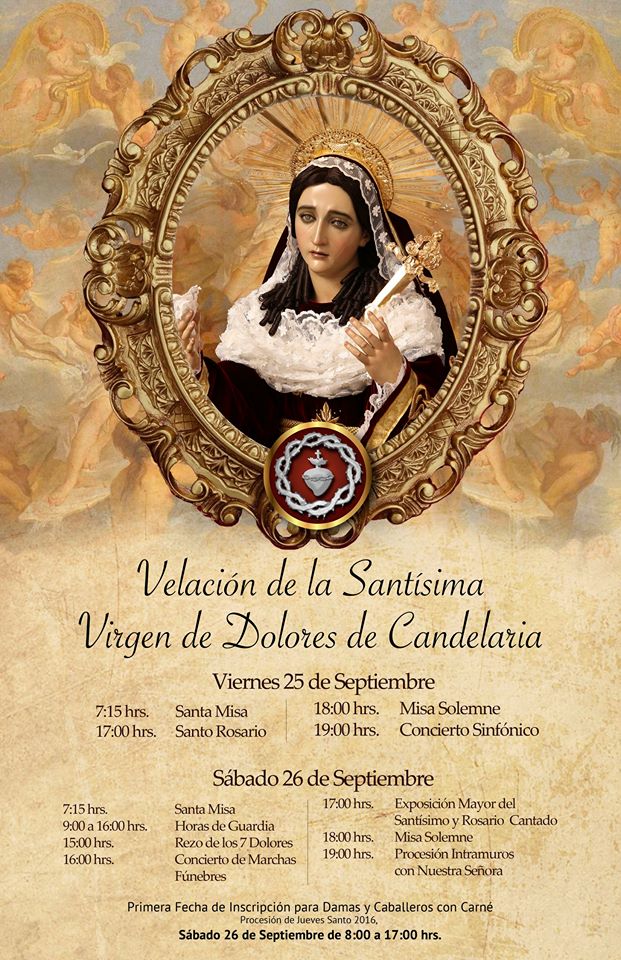 Velacion Virgen Candelaria