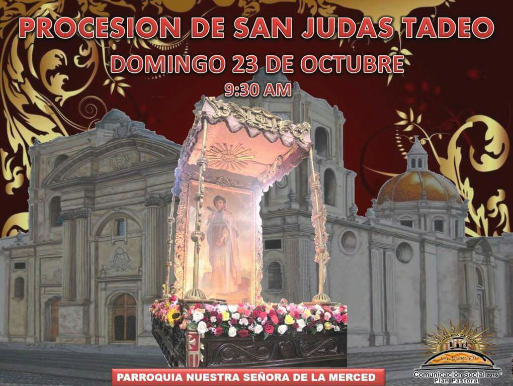 Afiche San Judas Tadeo