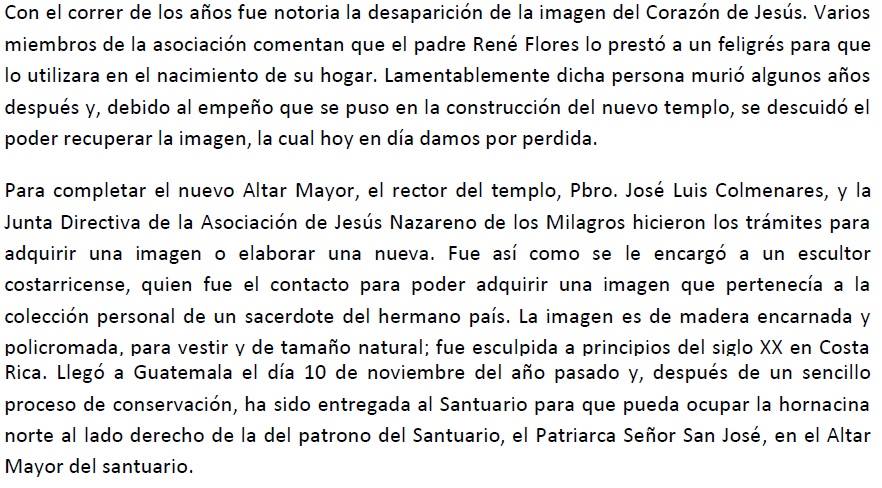 Historia Sagrado Corazon de Jesus Templo San Jose 00