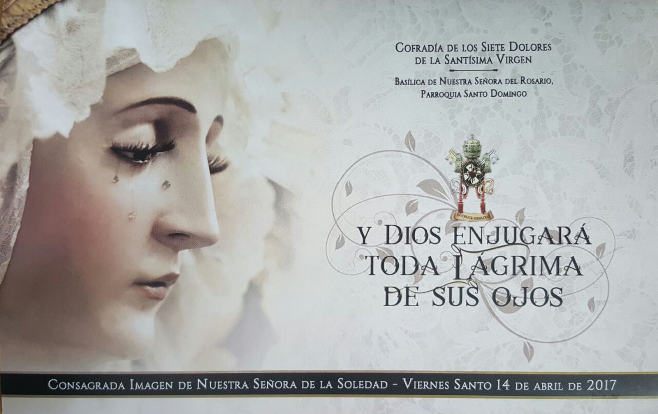 Consagrada Imagen De NuestraSeñora De La Soledad