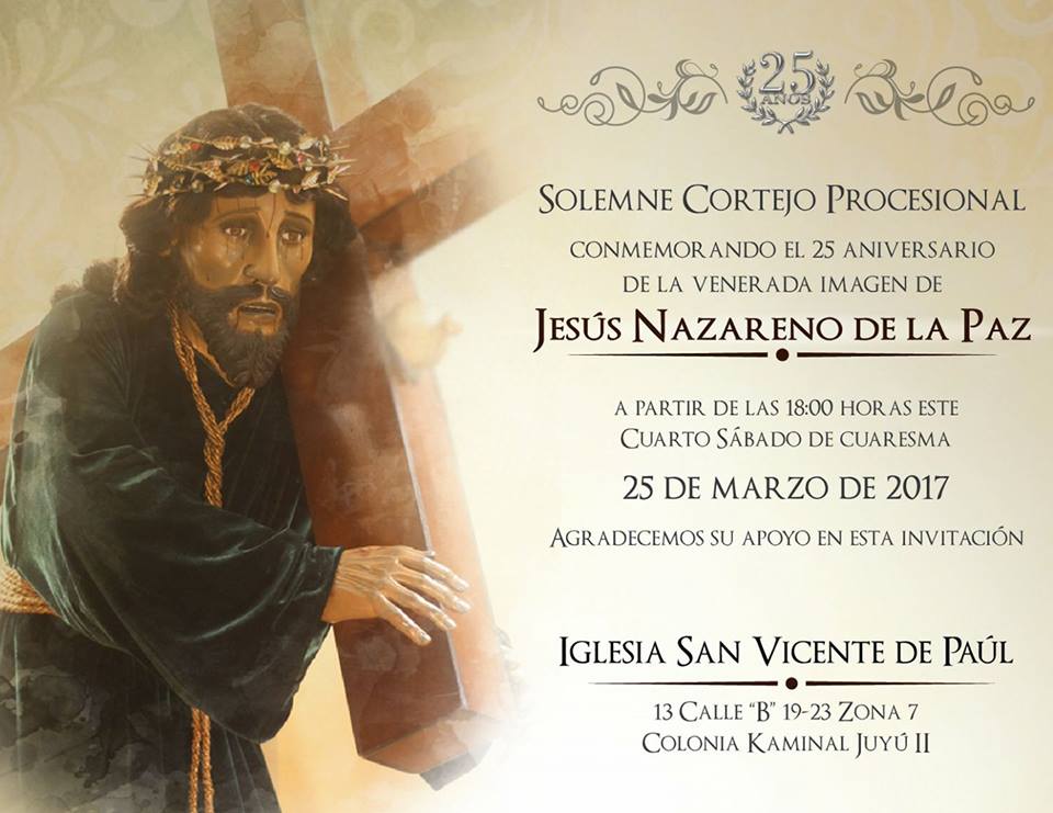 Jesus Nazareno de la Paz Iglesi San Vicente de Paul