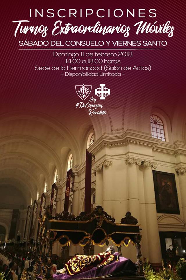 Inscripciones Templo de La Recoleccion