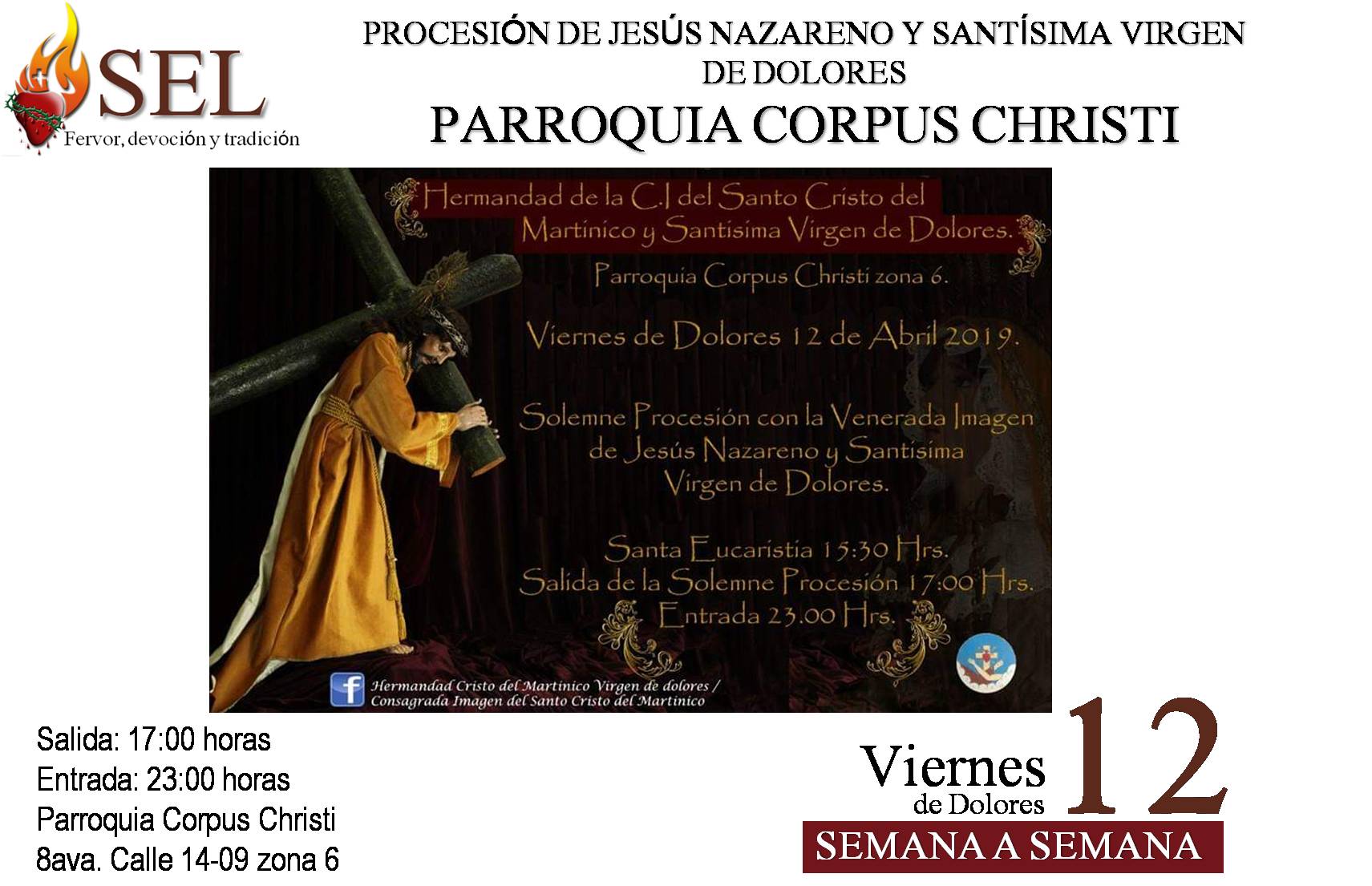 Viernes 12 PregonDelCucurucho SEL