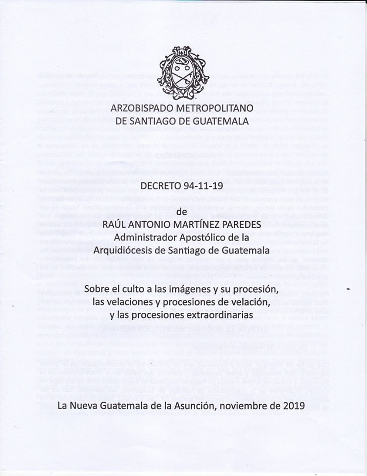 Decreto Arzobispo 00