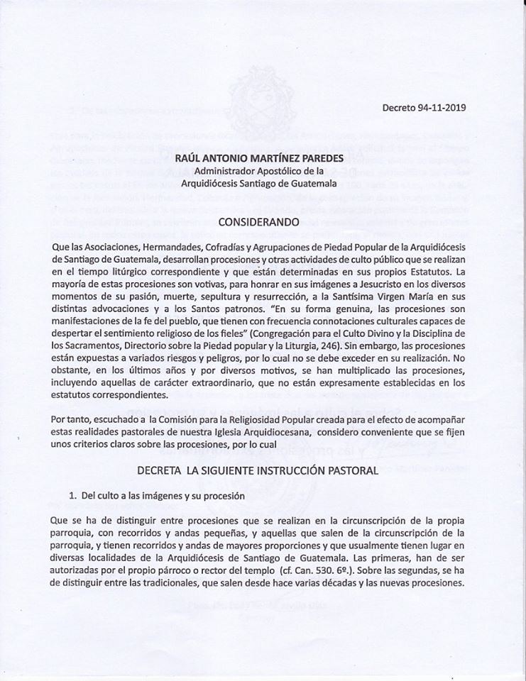 Decreto Arzobispo 00