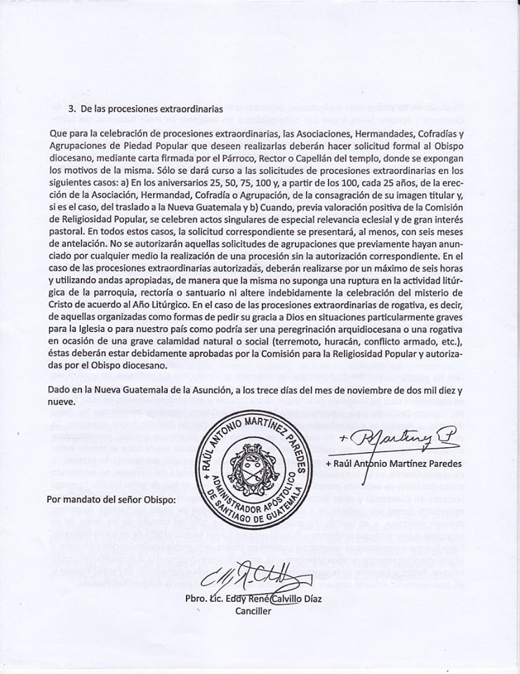 Decreto Arzobispo 00