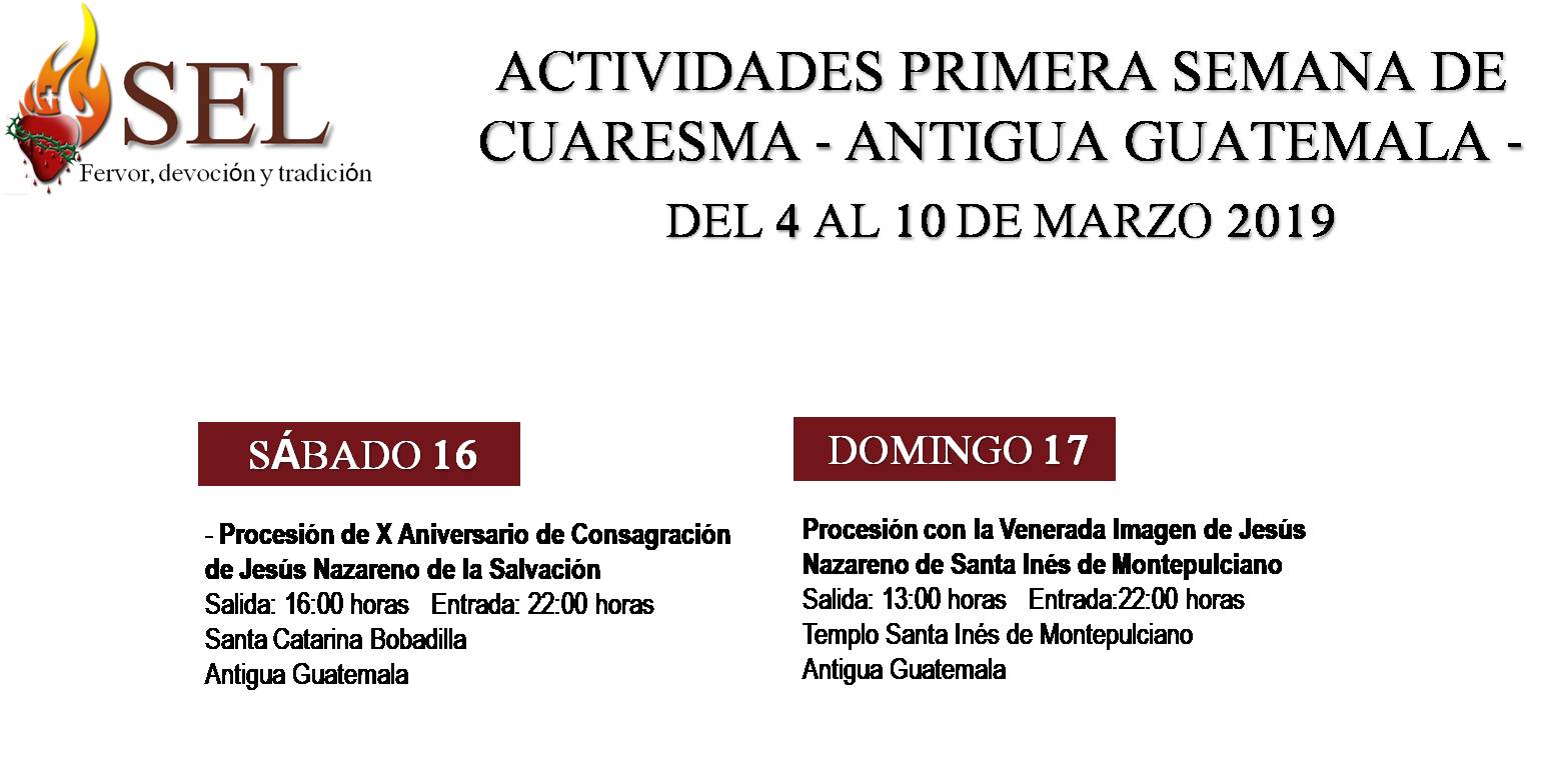 Resumen Antigua PregonDelCucurucho SEL