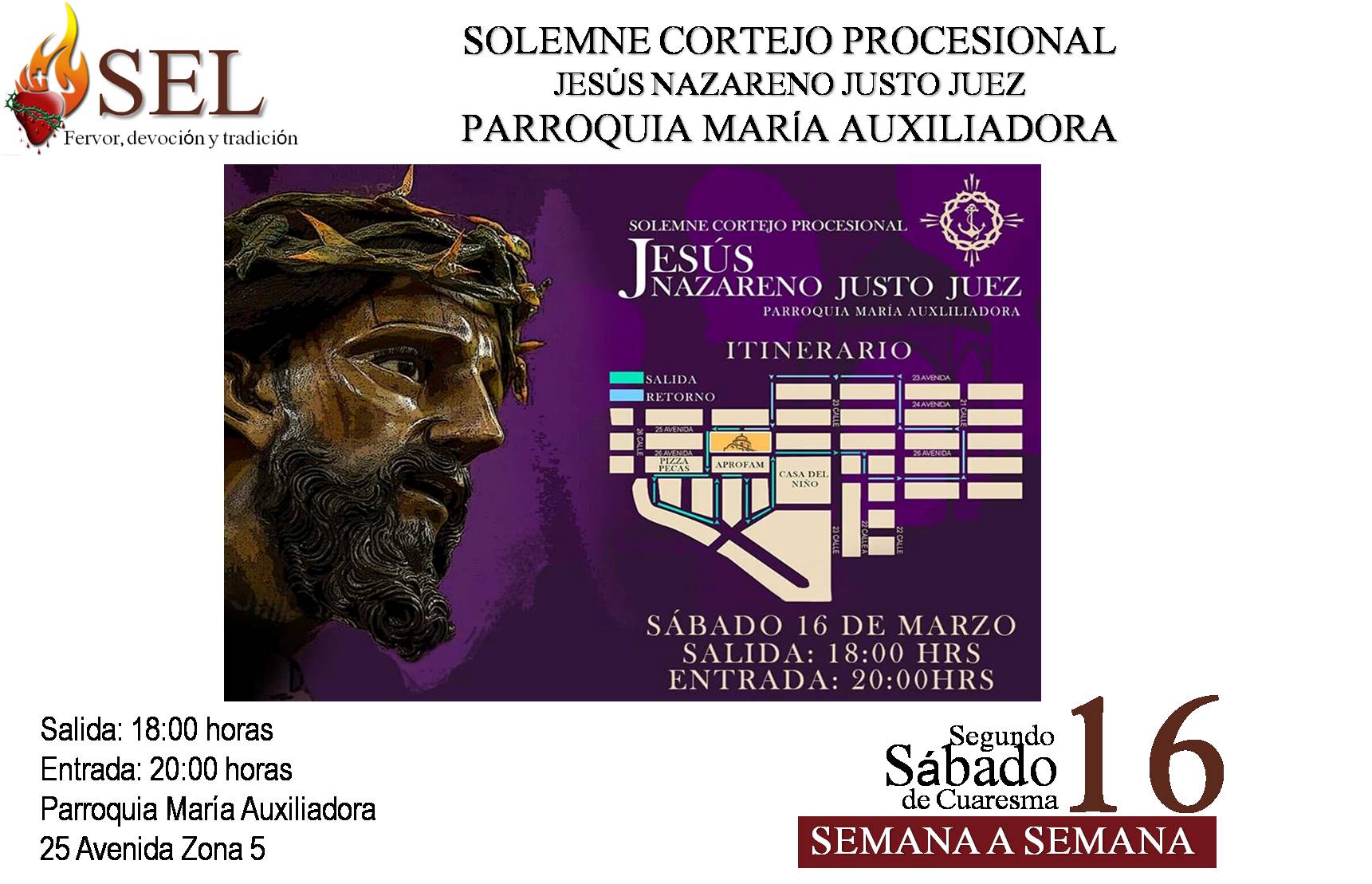 Sábado 16 PregonDelCucurucho SEL