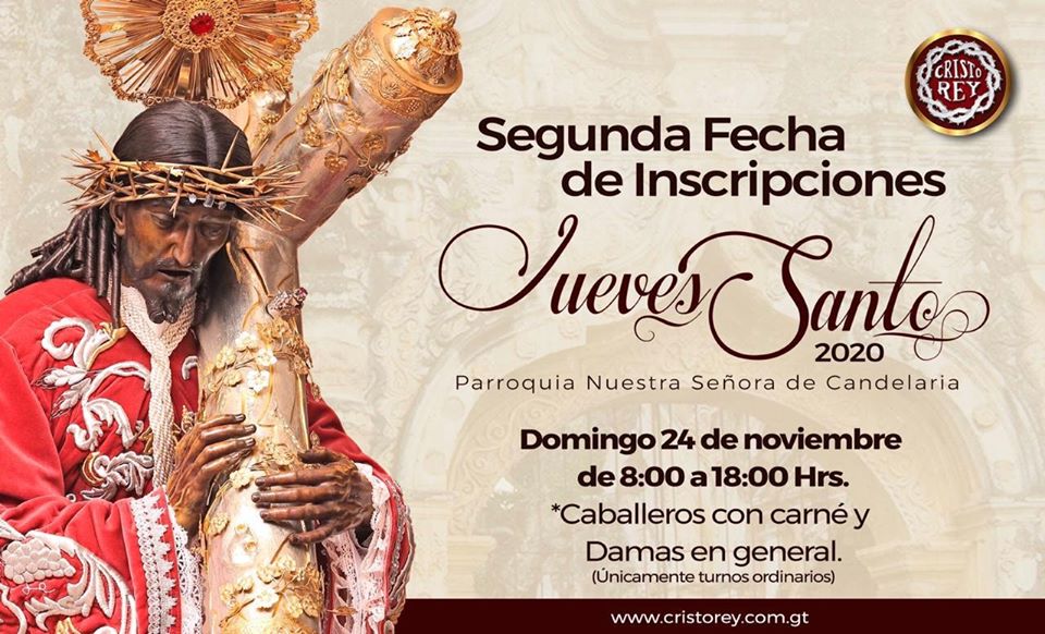 Inscripciones Cristo Rey Candelaria