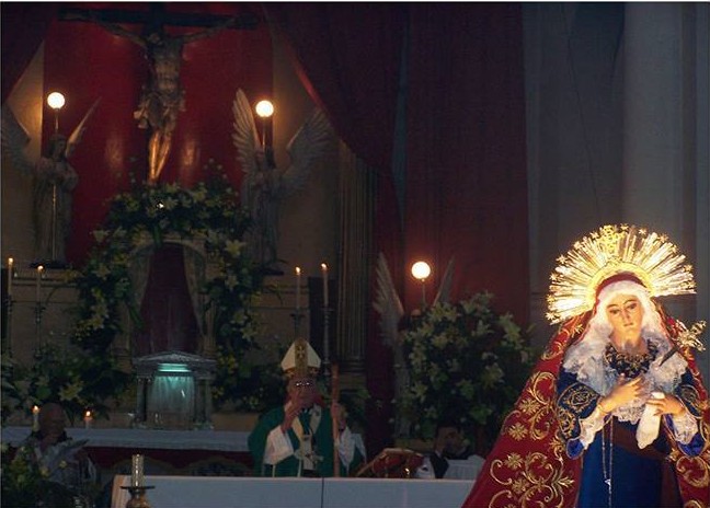Cronica Consagracion Virgen de Dolores Recoleccion 01