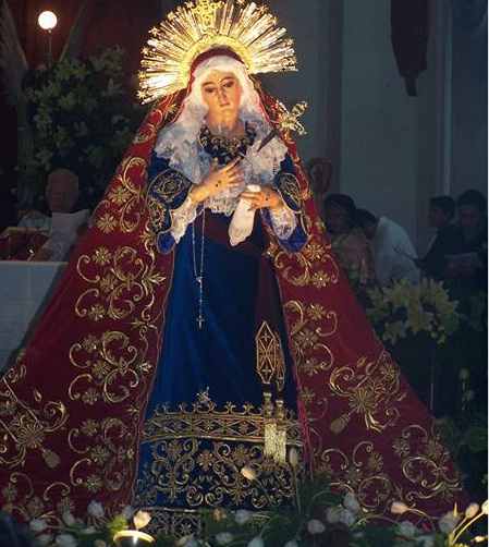 Cronica Consagracion Virgen de Dolores Recoleccion 07