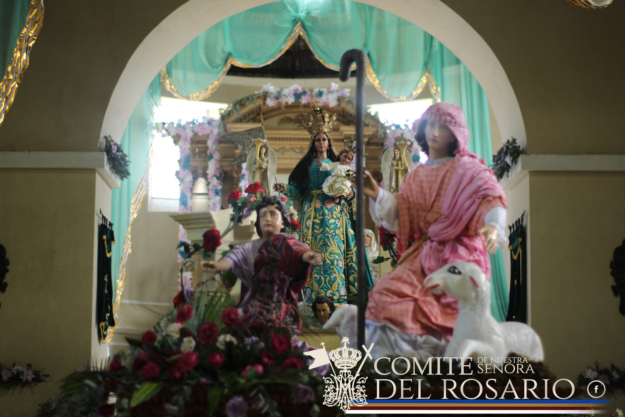 Alegoria Procesional Virgen del Rosario Amatitlan 03