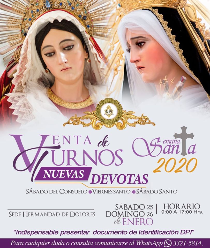 Inscripciones Nuevas Devotas Recoleccion