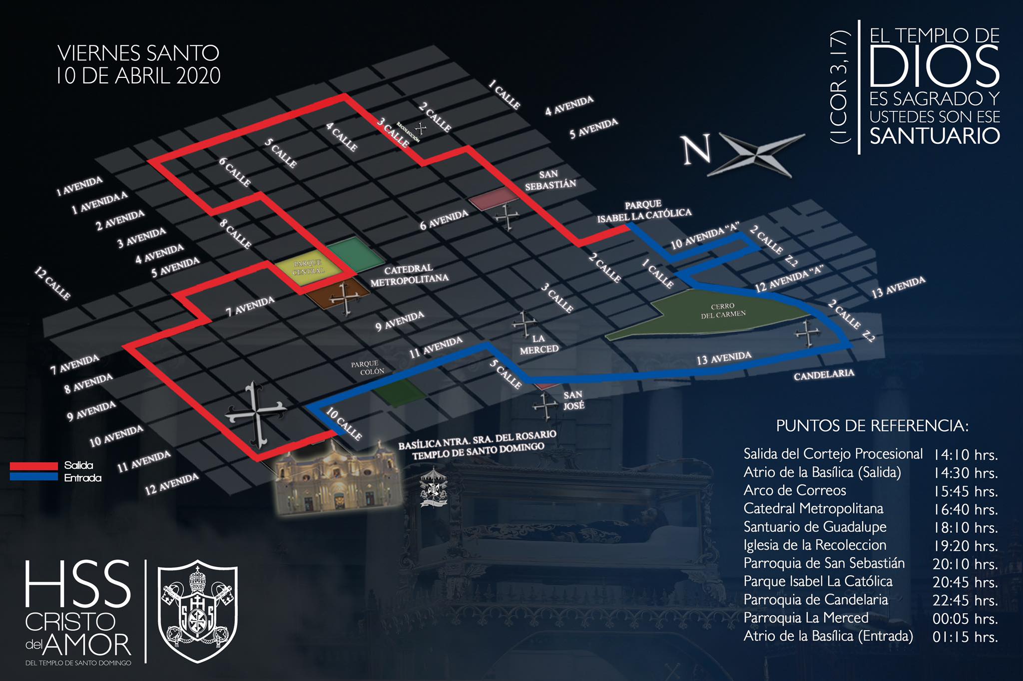 Recorrido SAnto Domingo