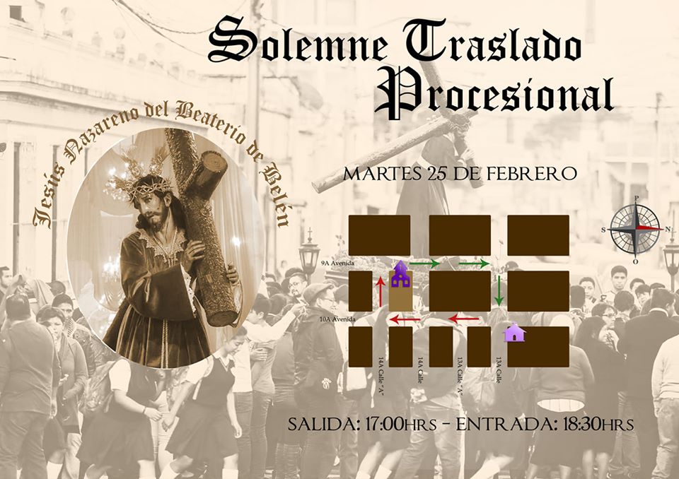 Recorrido Traslado Beatas