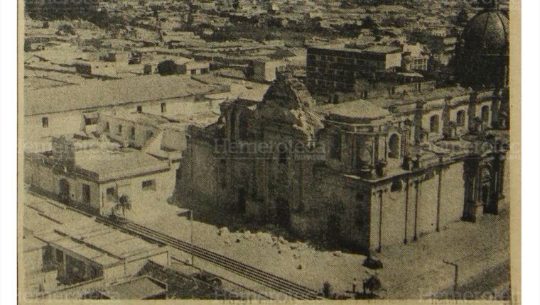 Terremoto 1976 Iglesia La Merced
