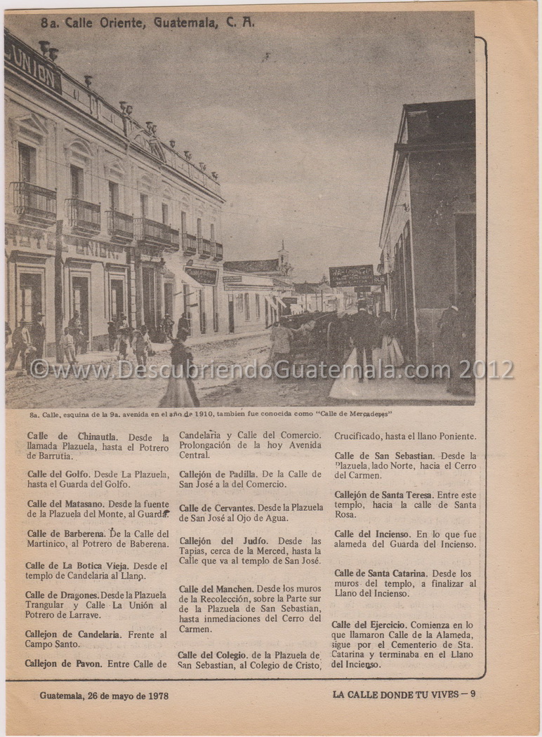 Nombre de Las Calles 02