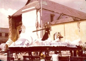 [Fotografía Antigua] Fotografía del Primer Jueves de Cuaresma del año 1976 con Jesús Nazareno de los Milagros