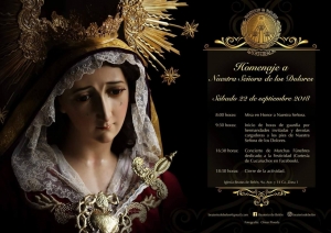 [Afiche] Actividades por la Velación de la Virgen de Dolores del Beatas de Belén