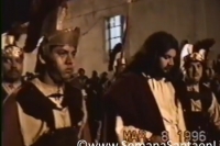 Viacrusis Viviente del a&ntilde;o 1996 Parte I del Templo La Recolecci&oacute;n