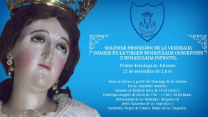 Recorrido del Rezado de la Inmaculada Concepción de la Parroquia San José Obrero 27 de noviembre 16:00-20:00
