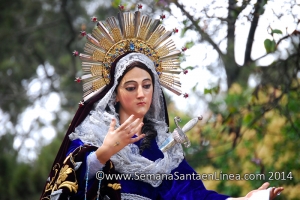 Procesión de Velación CI Santísima Virgen de Dolores del Templo de la Recolección