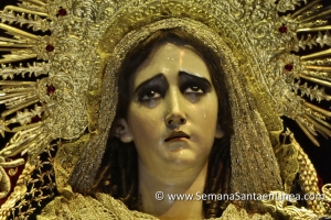 Procesión de Consagración Virgen de Dolores de la Merced  08-03-2015
