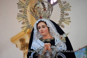 Solemne Velación de la CI Santísima Virgen de la Soledad "Reina de la Paz"