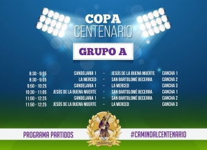 Fase de Grupos del Campeonato de Futbol Copa Centenario de Candelaria
