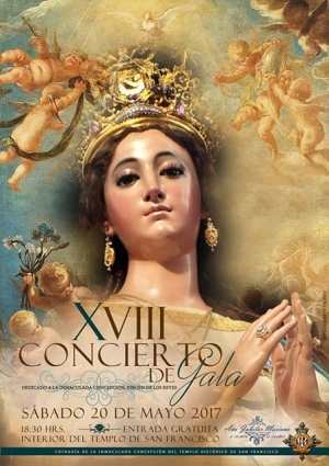 [Afiche] Concierto de Gala en Honor a la Inmaculada Concepción del Templo de San Francisco
