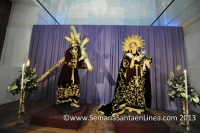 Acto Cultural de Entrega de las Imagenes Restauradas de Jesús Nazareno de las Tres Gracias y Nuestra Señora de los Dolores