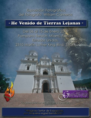 [Afiche] Exposición Fotográfica y Peregrinación del Cristo de Esquipulas a Florida
