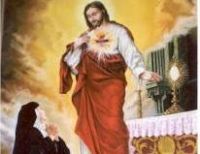 Primera revelación del Sagrado Corazón de Jesús a Santa Margarita