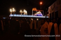 Rezo a la Consagrada Imagen del Se&ntilde;or Sepultado del Templo la Recolecci&oacute;n a su paso por Santo Domingo