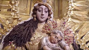 [Video] Salida de la Virgen del Rosario, Templo de Santo Domingo, Primer Domingo de Octubre 2019