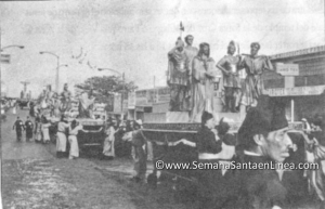 1957 Los Nuevos estrenos de la procesión del Santo Entierro del Calvario