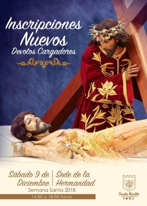 [INCRIPCIONES NUEVOS] Jesús Nazareno del Consuelo y Señor Sepultado Semana Santa 2018
