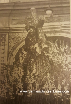 Jesús Nazareno de la Merced en el viernes santo de 1941