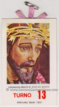 Turno de Jesús Nazareno del Rescate 1993