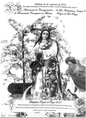 Recorrido del Rezado de la Inmaculada Concepción de la DIvina Providencia en la Festividad del Día de Reyes