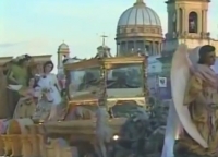 Video del Paso del Señor Sepultado de Santo Domingo por Santa Iglesia Catedral y Palacio Nacional de la Cultura 2015
