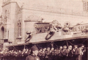 [Fotografía Antigua] Señor Sepultado del Calvario en el año del terremoto de 1976
