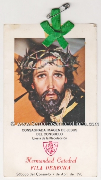 Turno de Jesús Nazareno del Consuelo 1990